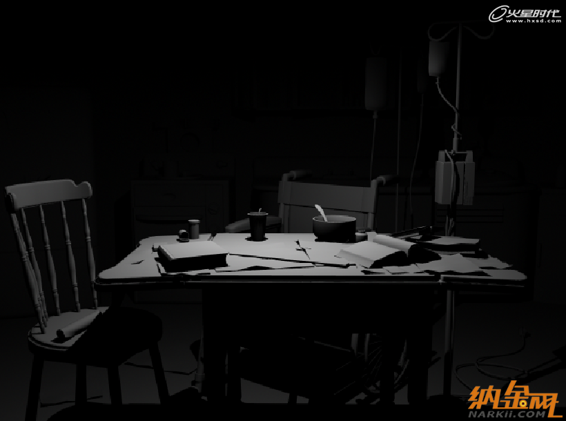 場(chǎng)景燈光篇之《SAW》制作解析圖05