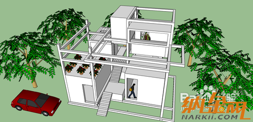 sketchup入門教程：SketchUp怎樣導(dǎo)出平面、立面和剖面？