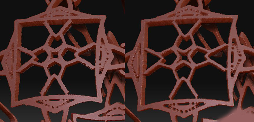 ZBrush制作鏤空效果 納金網(wǎng)