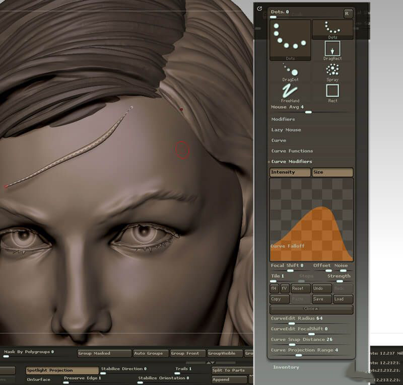ZBrush頭發(fā)雕刻的十個(gè)小提示 納金網(wǎng)